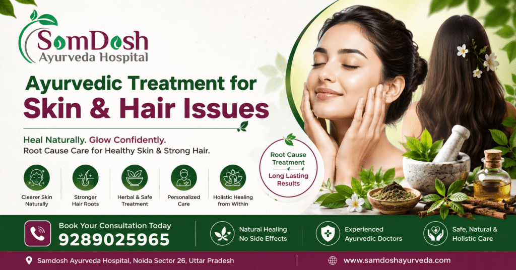 Ayurvedic Treatment for Skin & Hair Issues